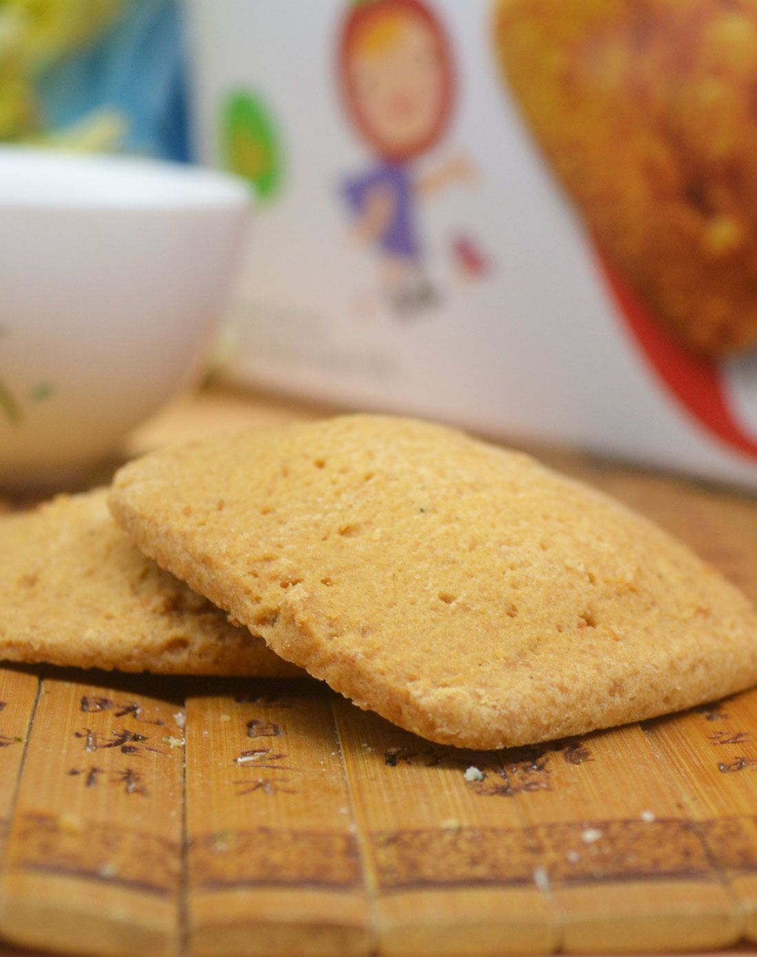 烘焙客 番茄手工饼干120g(2件起售)