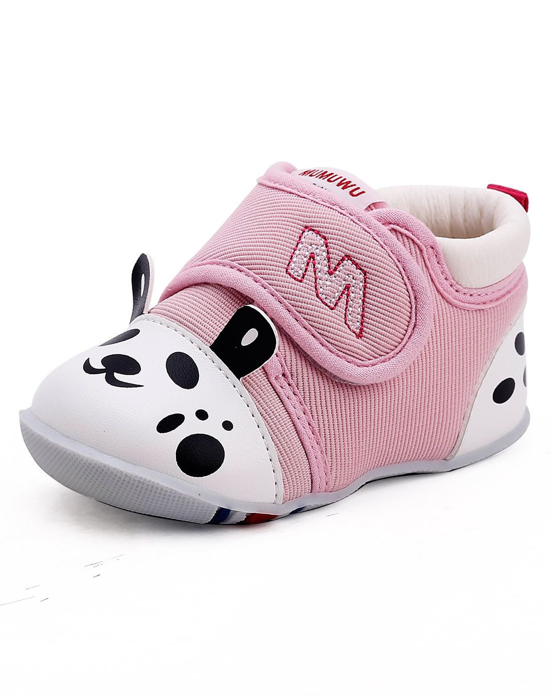中性粉色卡通动漫婴儿鞋