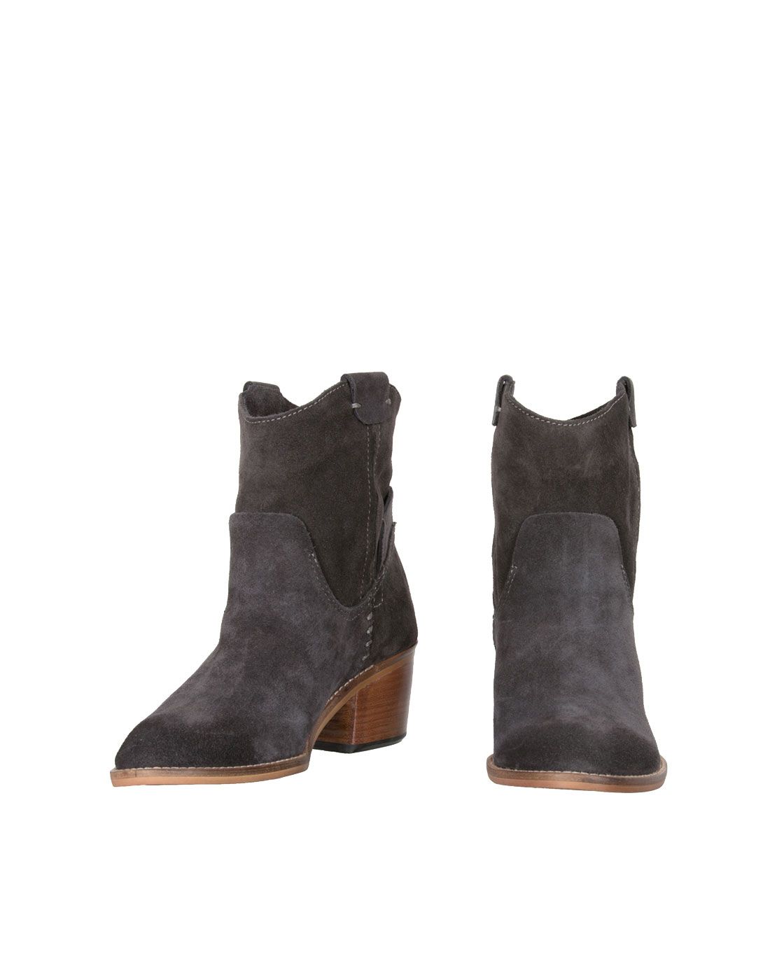 dolce vita女鞋专场 > dolce vita 2015无烟煤色绒面革短靴