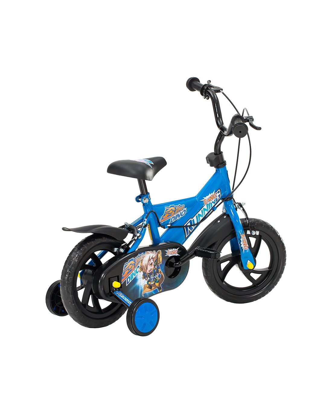 小龙哈彼 12寸男款自行车(蓝色)