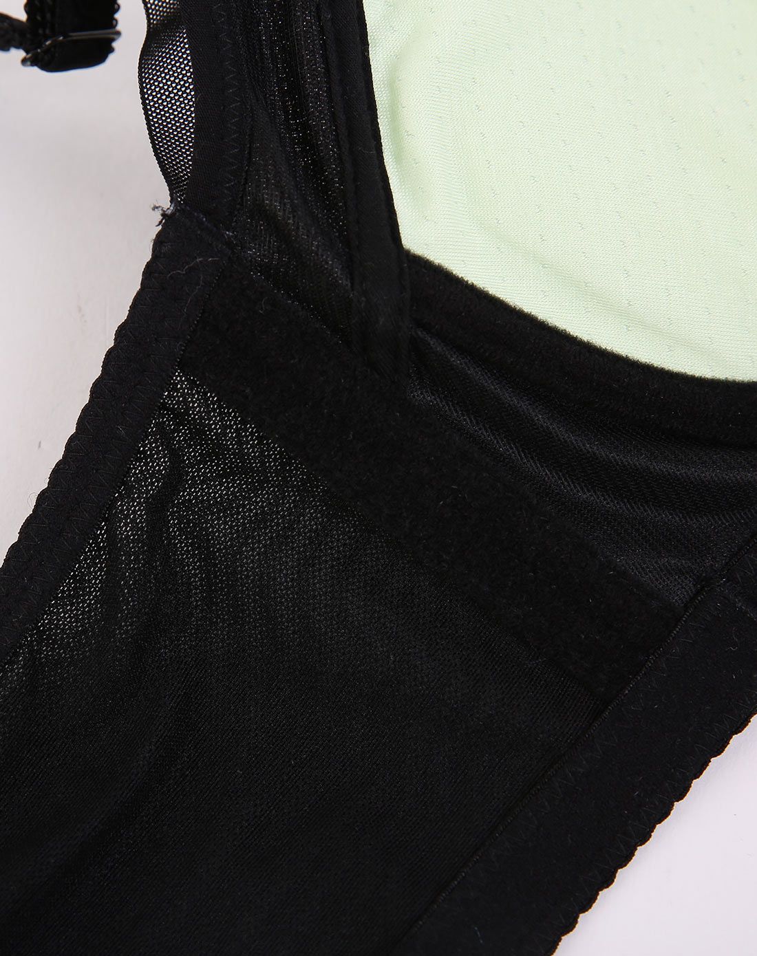 圣绯蕊sanfran内衣女款黑色防走光抹胸式3/4中厚杯文胸338200黑色