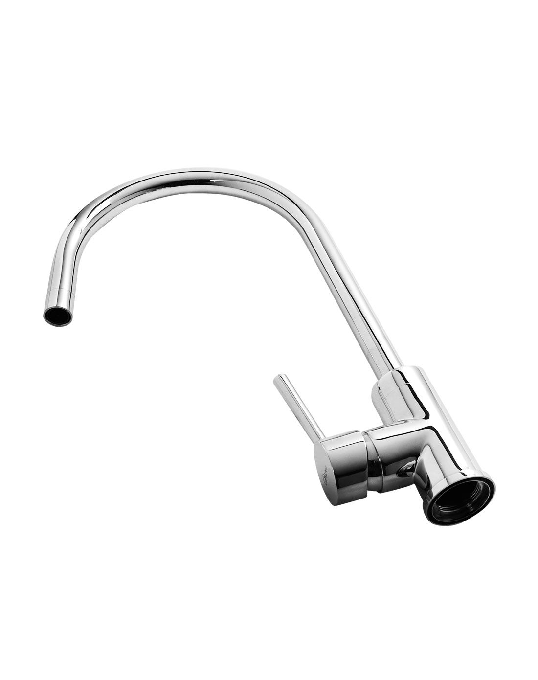 > 全桐大弯管厨房水龙头