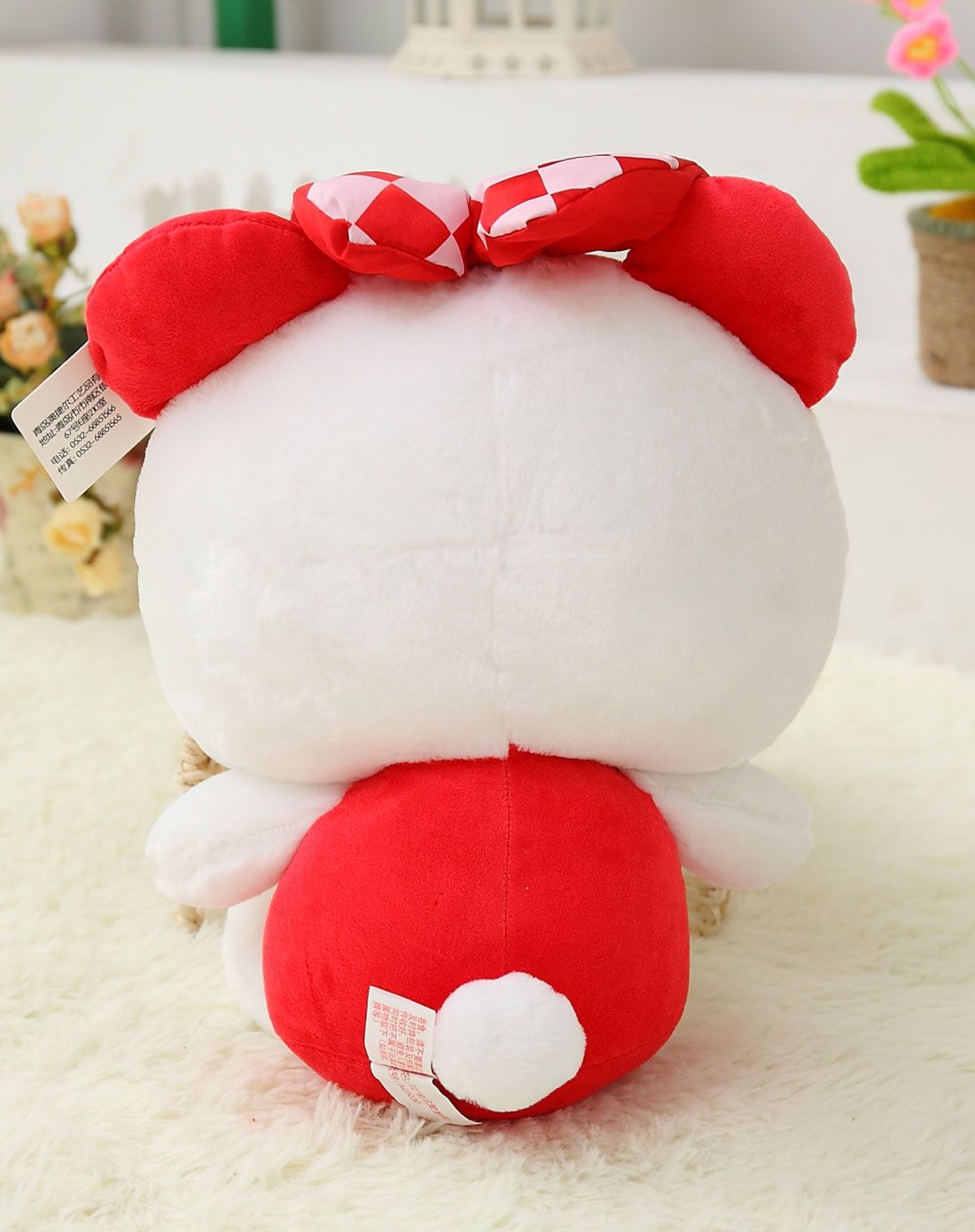 12寸坐式爱梦熊-红色