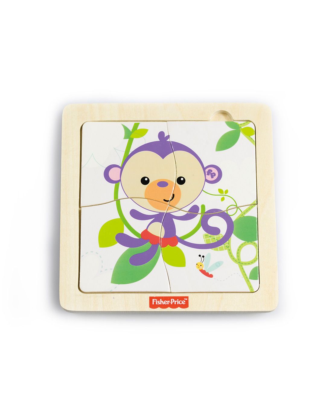 小动物拼图-猴子