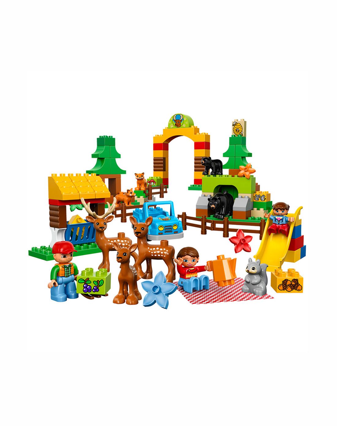 乐高lego国际顶级拼插益智玩具专场直发货森林主题:野生公园