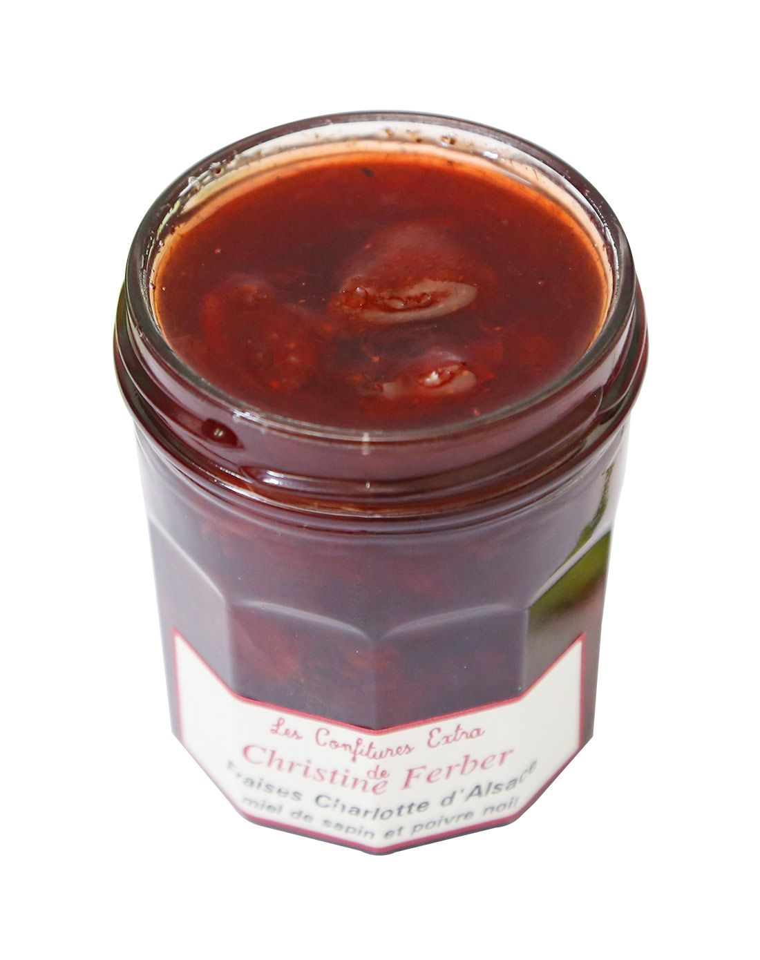 christine ferber法国阿尔萨斯草莓蜂蜜胡椒果酱220g