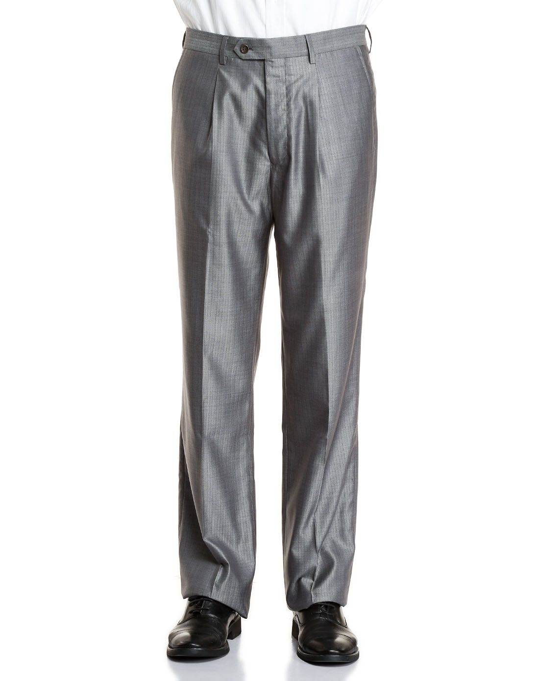 银灰色成熟大方长西裤