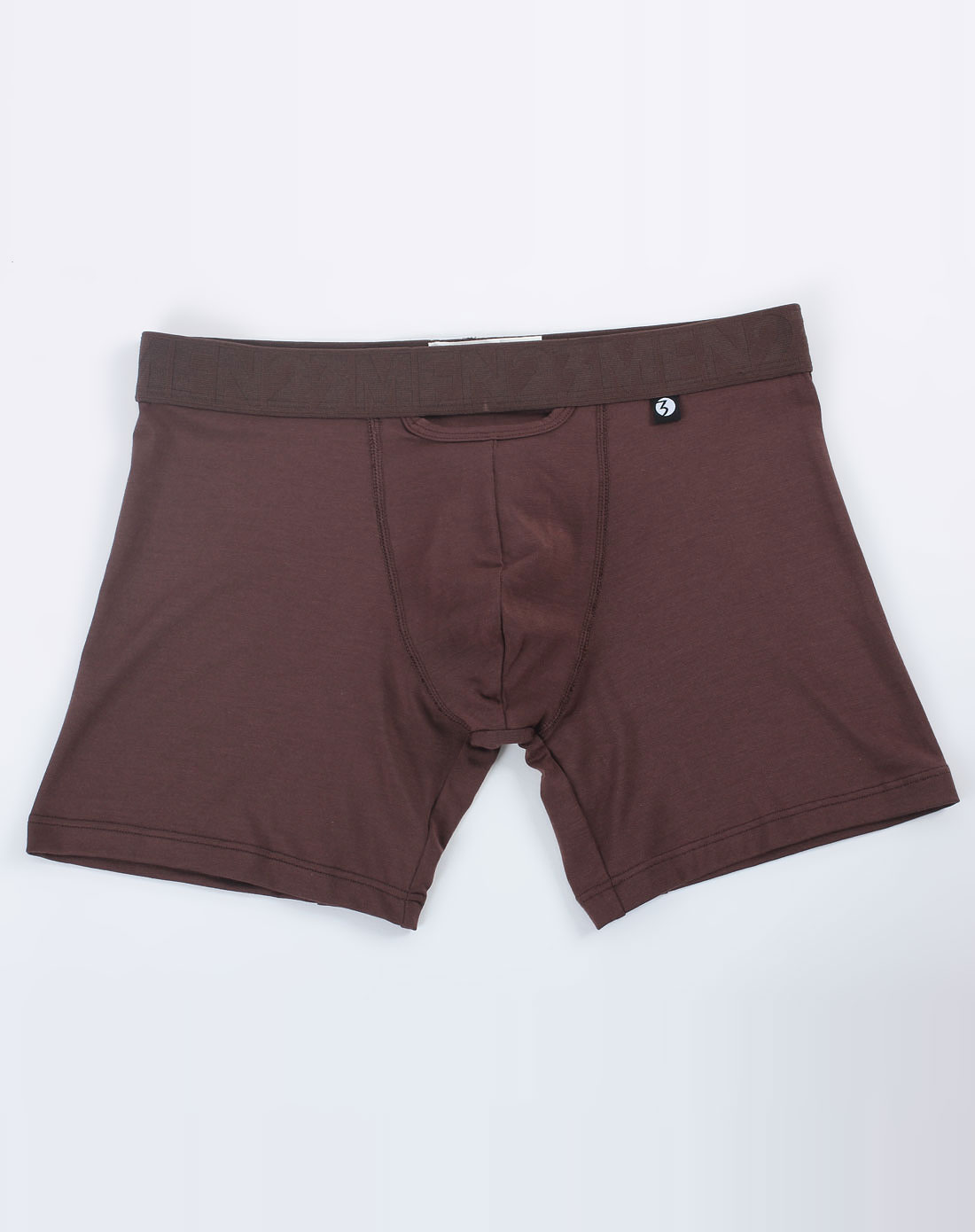 咖啡色平角内裤