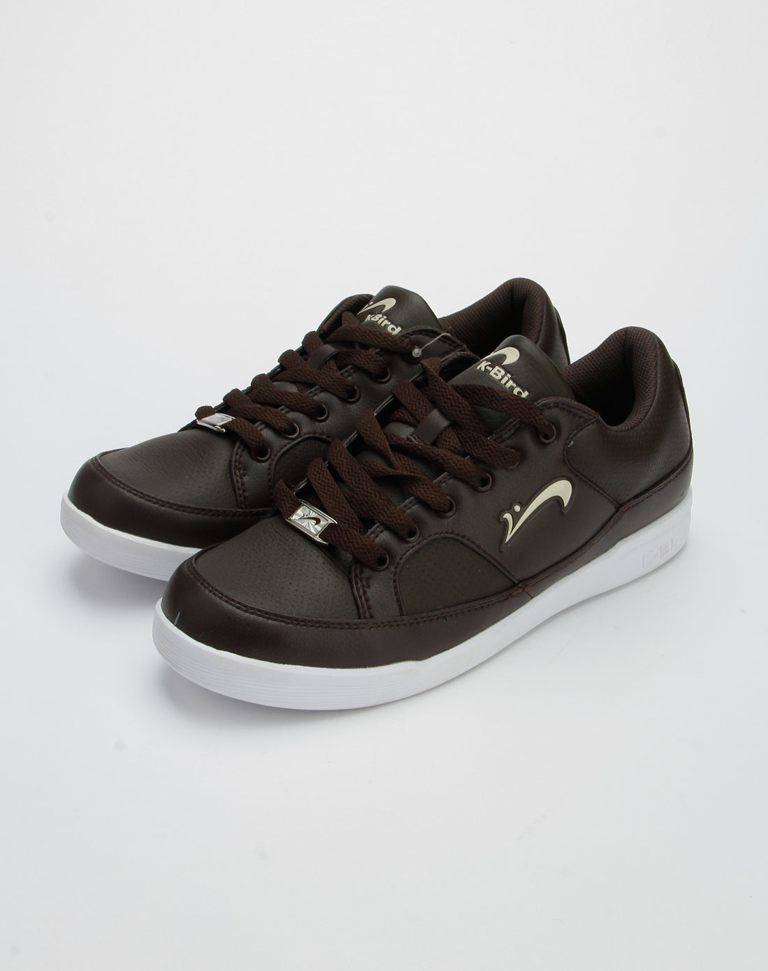 贵人鸟男士专场-深棕色休闲个性板鞋