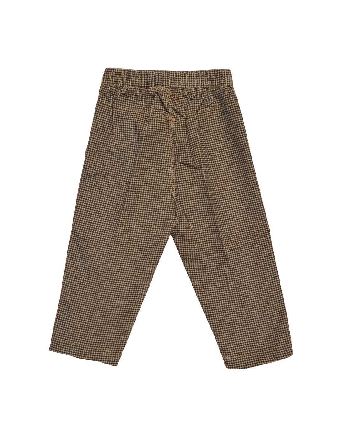 中性卡其平口裤