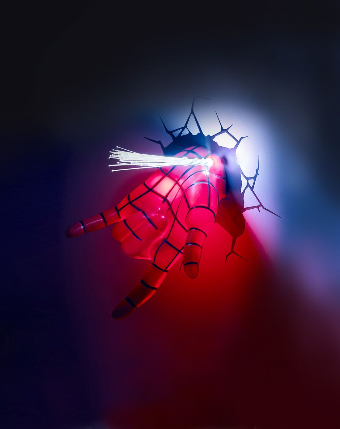 漫威 蜘蛛侠手3d装饰壁灯