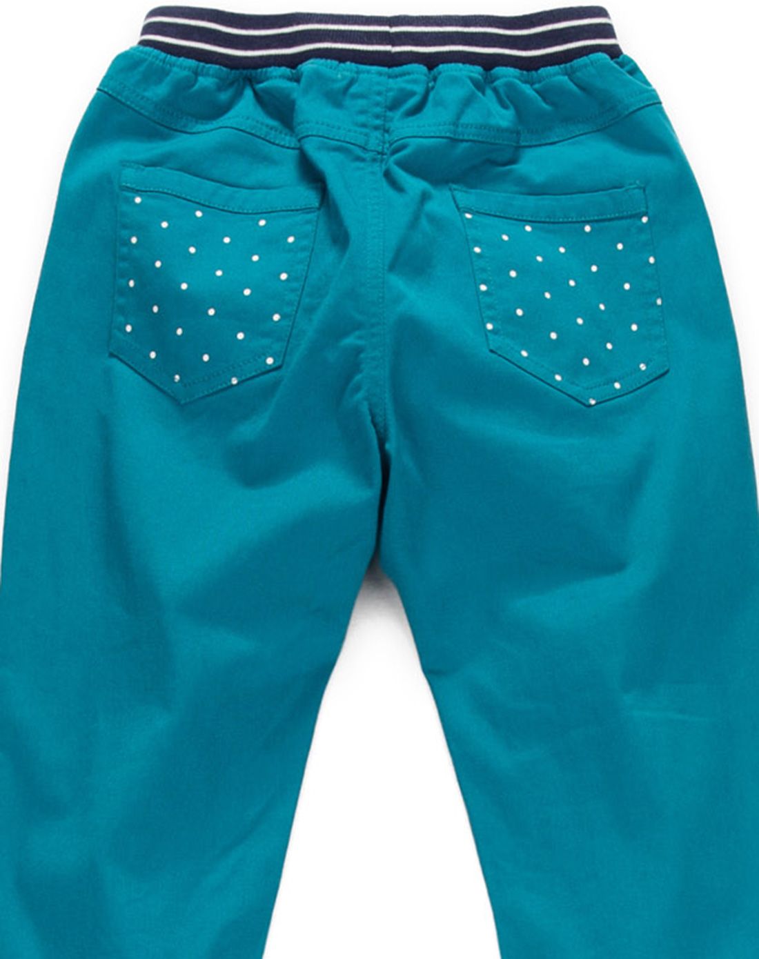 mqd 男童蓝绿o型休闲裤