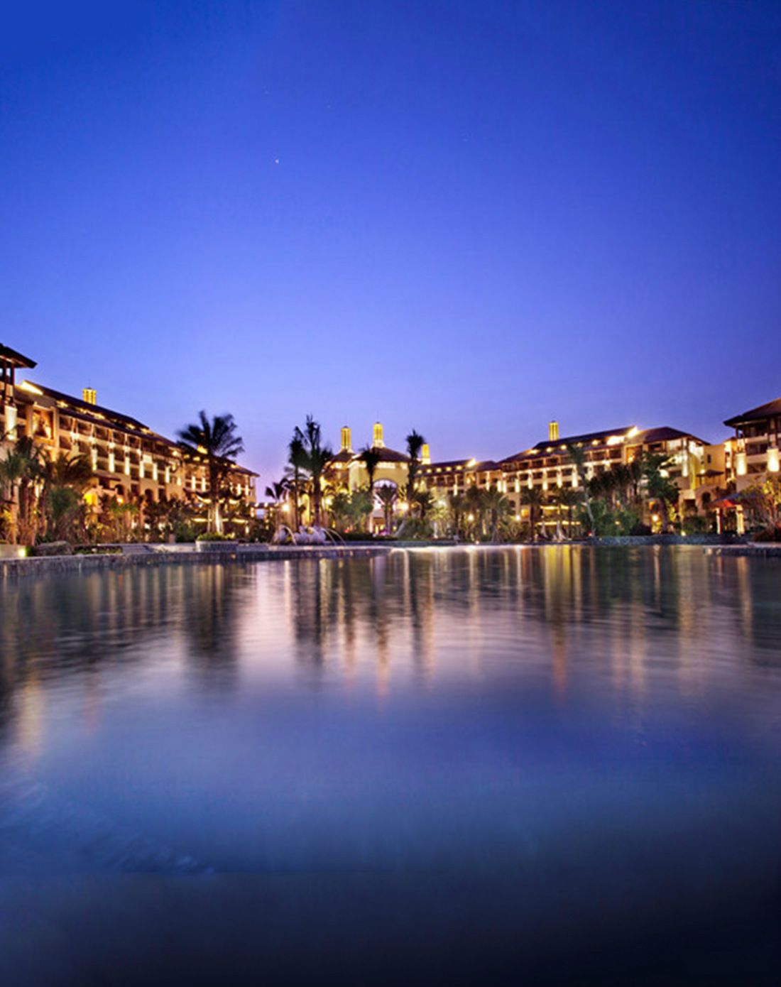 大东海柏瑞精品海景酒店雅致房2晚 三亚海棠湾凯宾斯基度假酒店豪华园