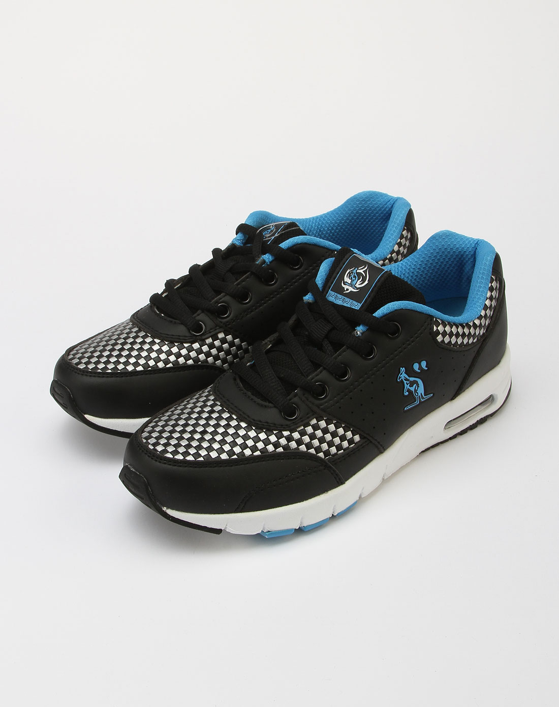 阿尔皮纳(袋鼠)lalpina男女混合运动专场-女款黑色时尚休闲运动鞋