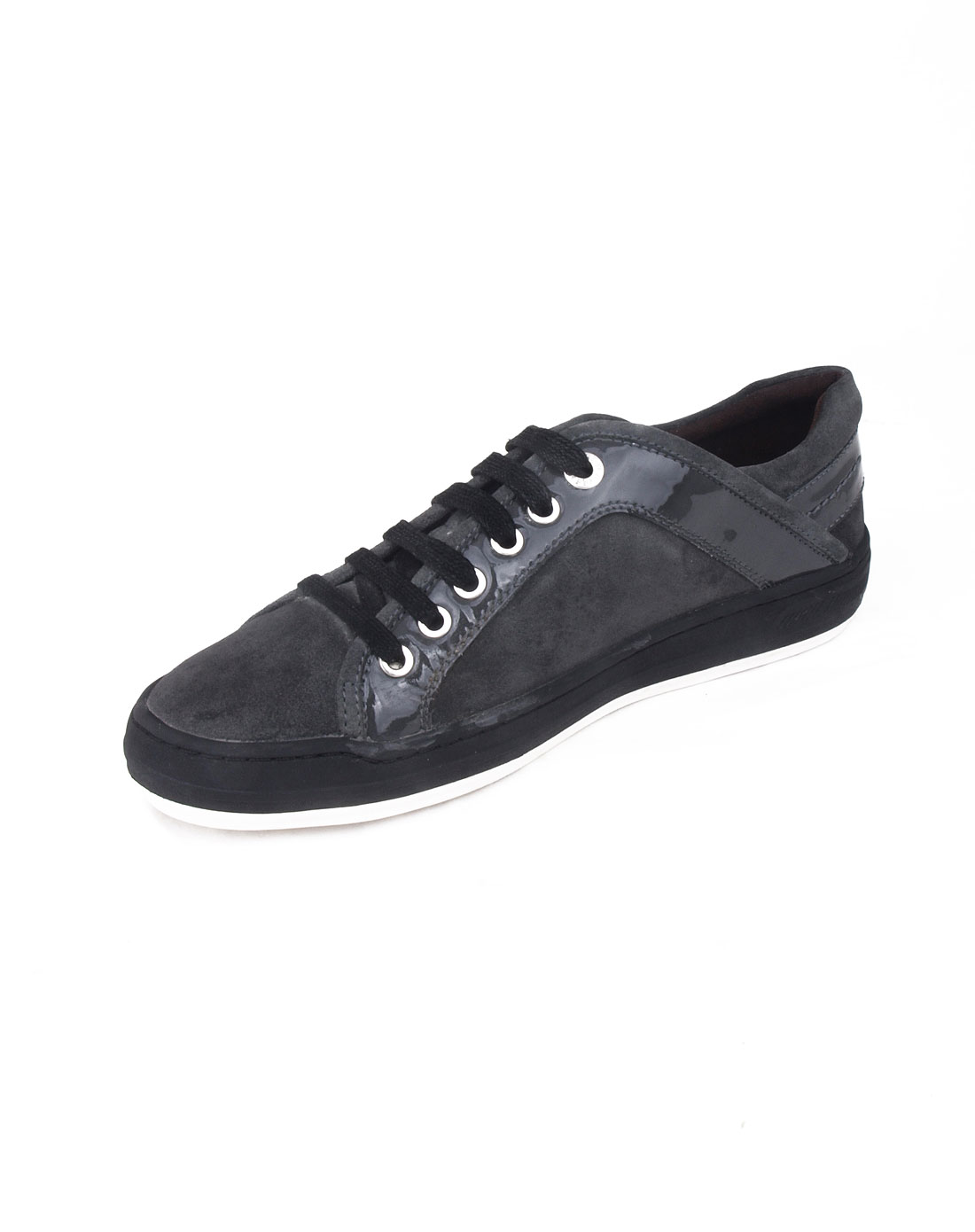 沙驰satchi男鞋专场-男款灰色商务休闲鞋