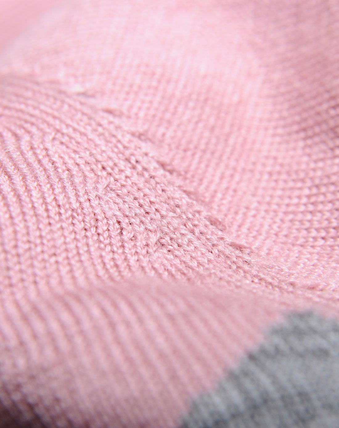 丽莎·丽莎lisa.lisa粉色撞色波浪圆点针织毛衣123050461_唯品会