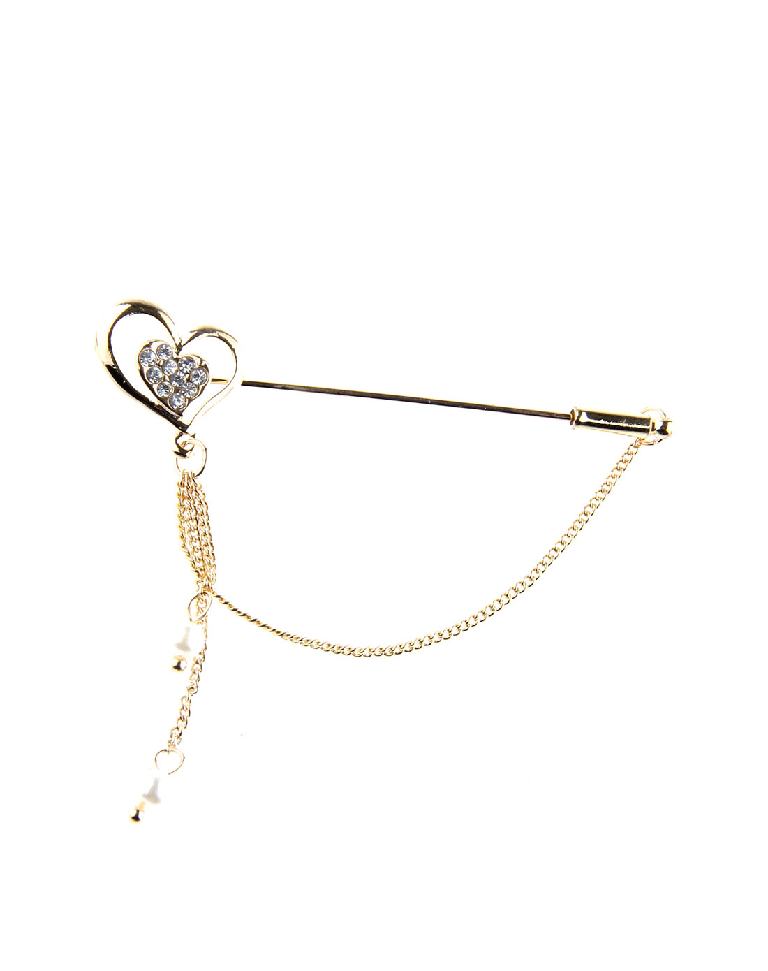 珍珠别针款胸针