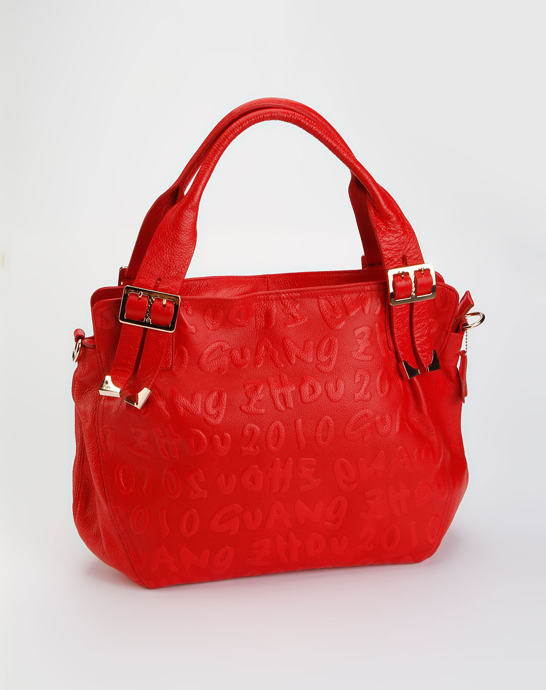 东之澜eastide 女款大红色单肩包