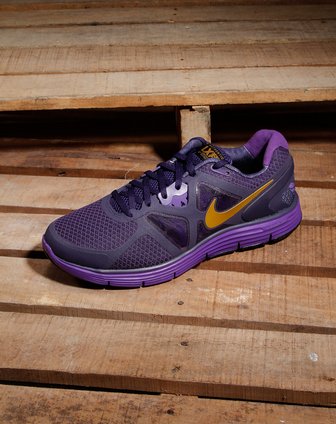 紫色lunarglide  3 lx跑步鞋