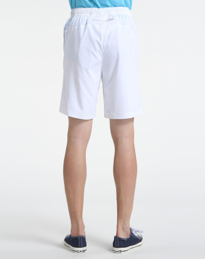 白色干爽透气运动短裤