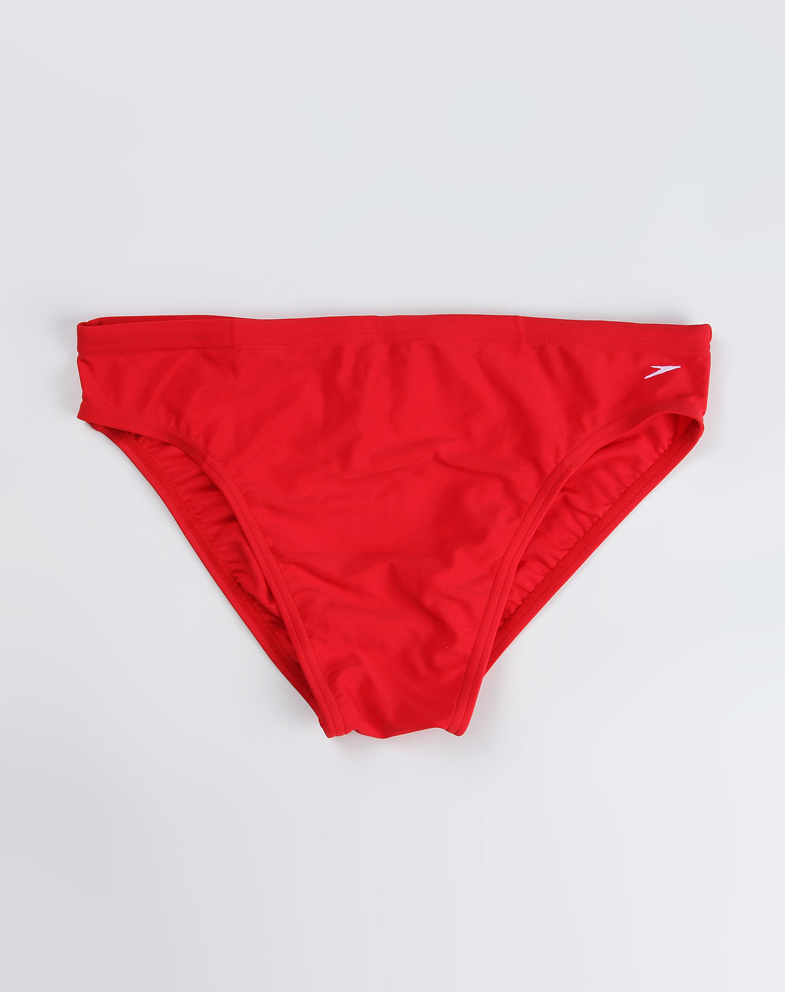 男款中国红色三角休闲泳裤