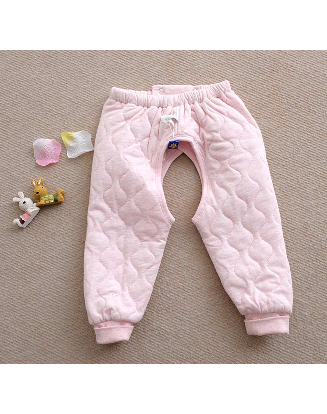 英氏yeehoo婴幼童专场女童红色夹棉开档裤ny555-293-2_唯品会