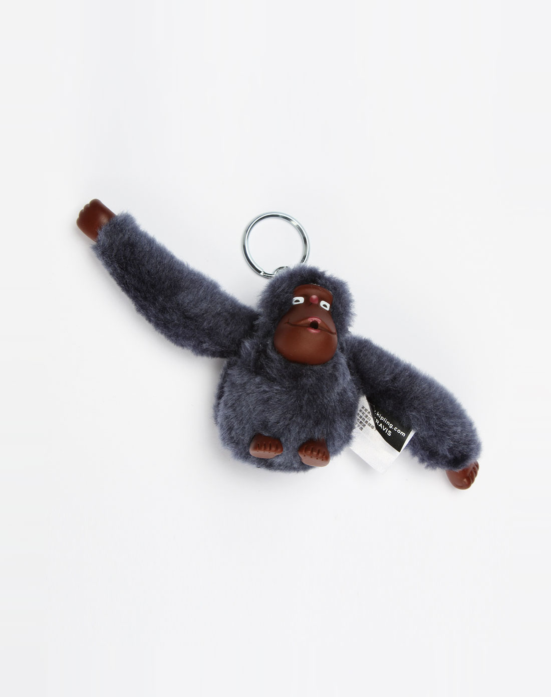 kipling箱包专场-女款深蓝色个性猩猩钥匙扣