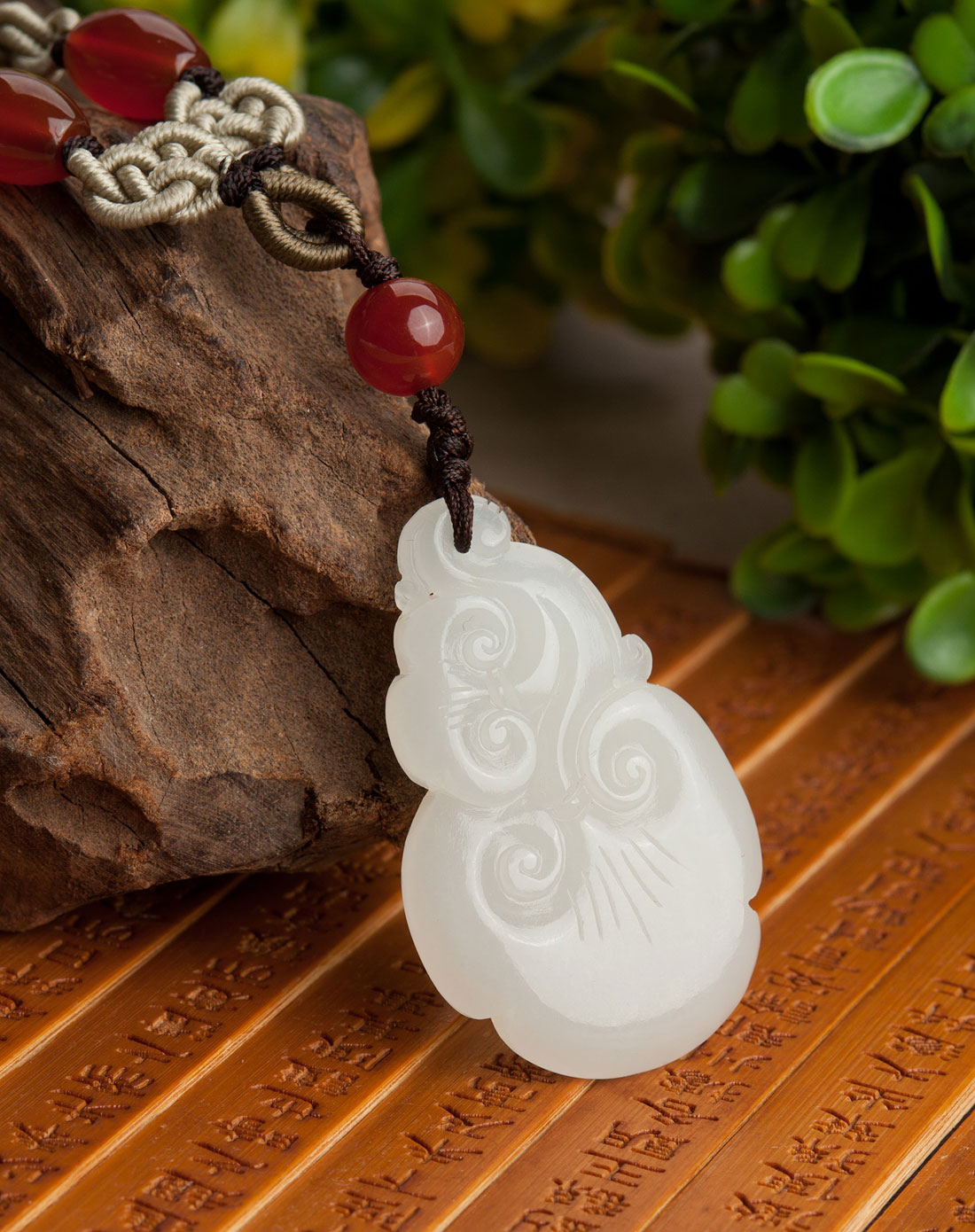 和田玉福禄如意玉佩