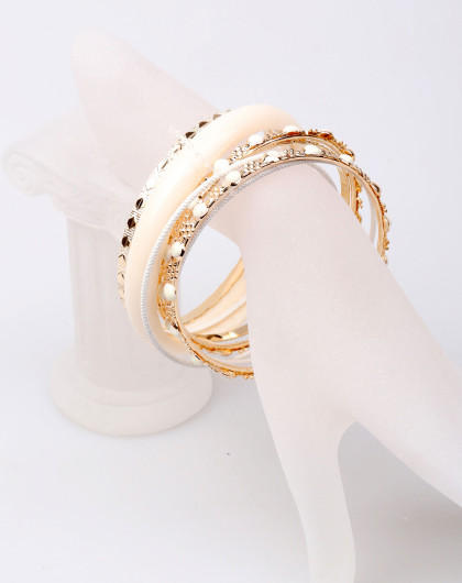 朵岚洁白如玉水晶手镯 白色wt006424_唯品会