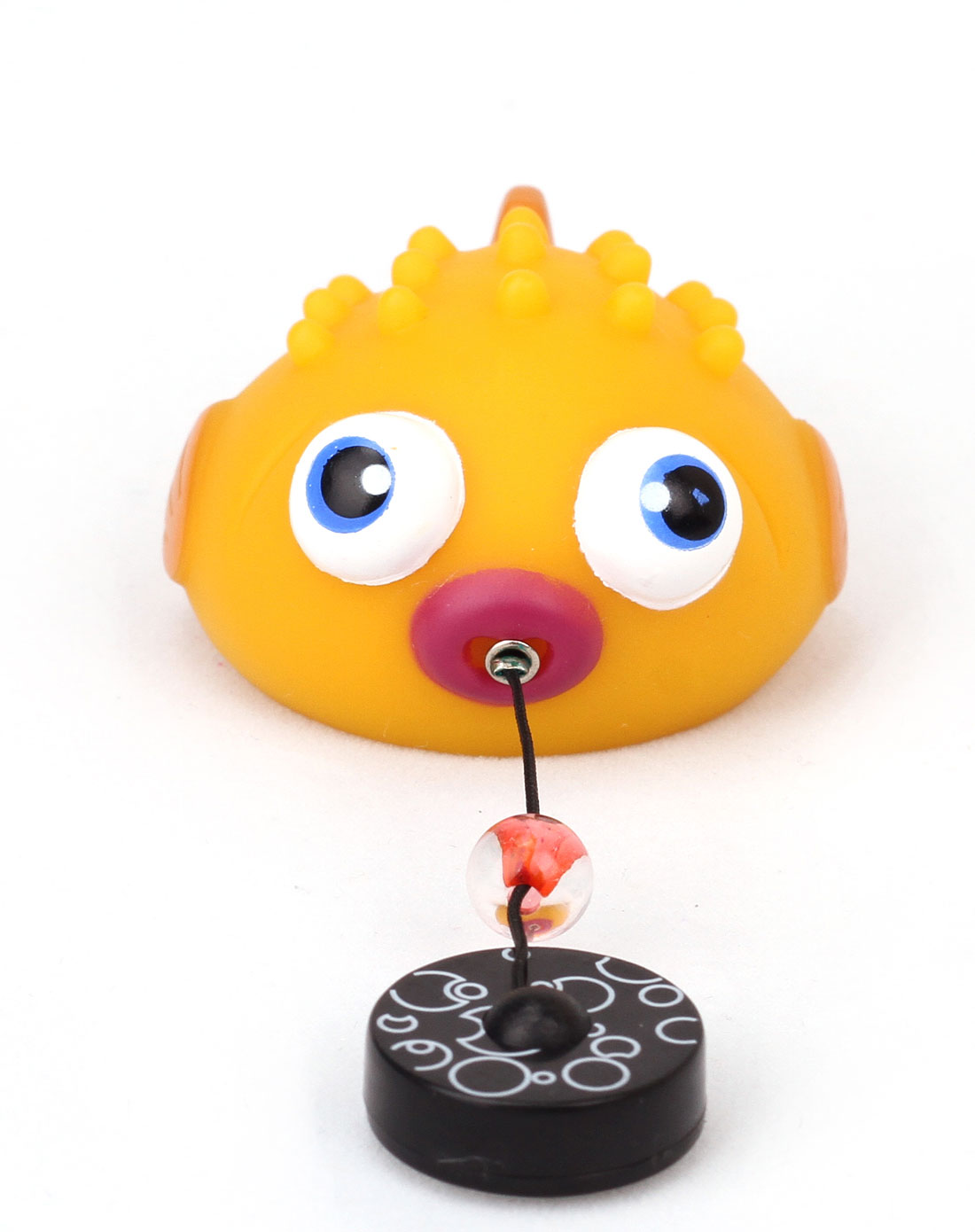 气球鱼屏幕清洁擦黄色