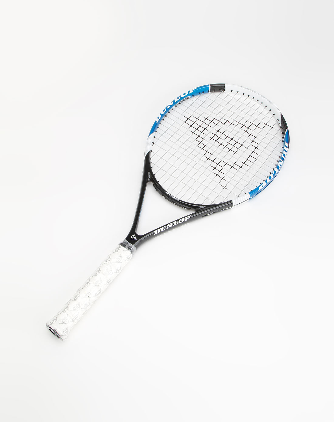 邓禄普dunlop 蓝/黑色网球拍 (拉线)