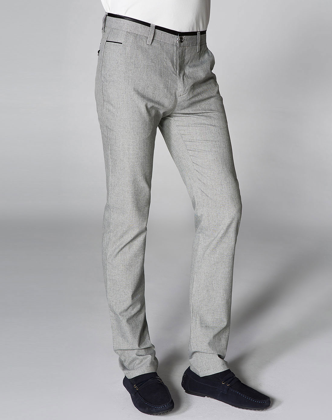 (图片有误)男士浅灰色休闲裤