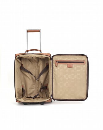 圣伽步skap箱包女款红棕色18寸可登机旅行箱1032255381_唯品会