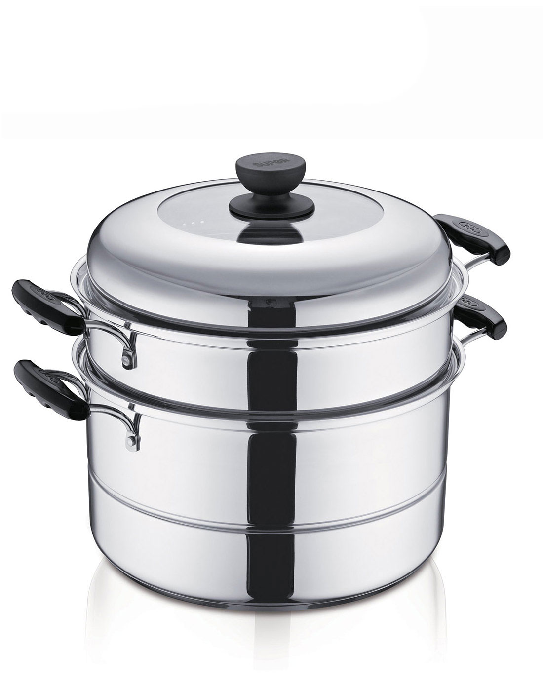 苏泊尔 蒸滋味双层复底蒸锅28cm