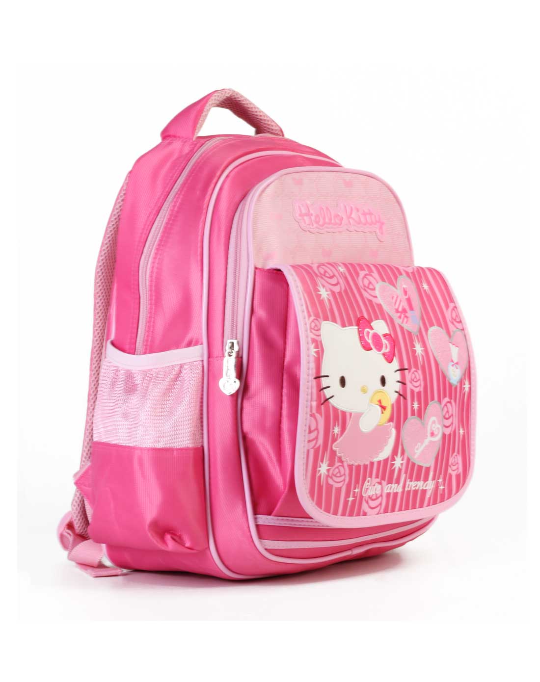 hello kitty 女童桃色书包