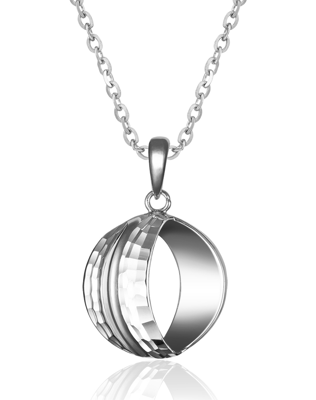 潮宏基 圆梦(白色系) 白18k金吊坠