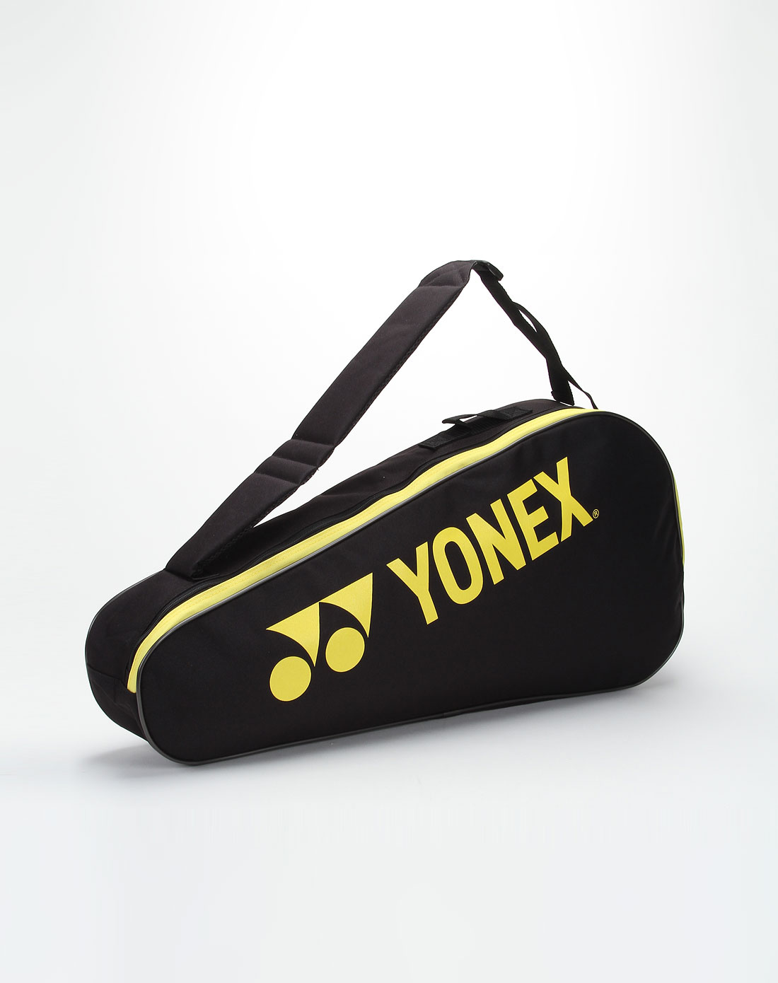 中性黑色单肩羽毛球运动袋