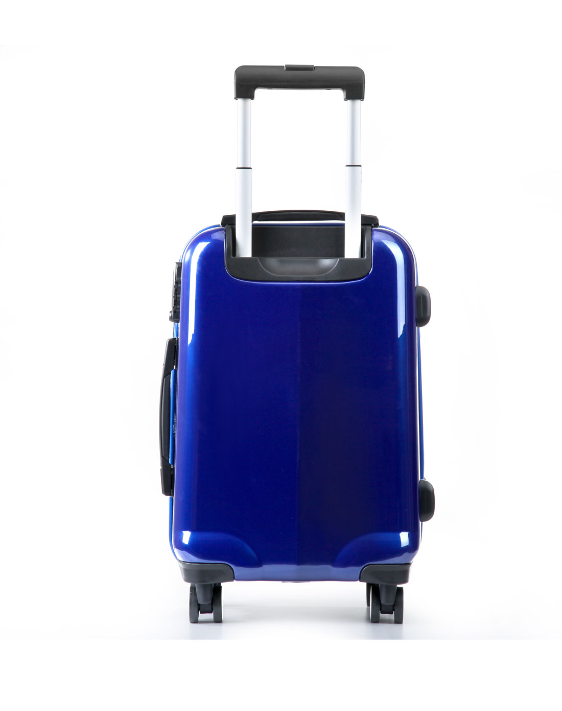 中性款深蓝色拉杆箱 20寸