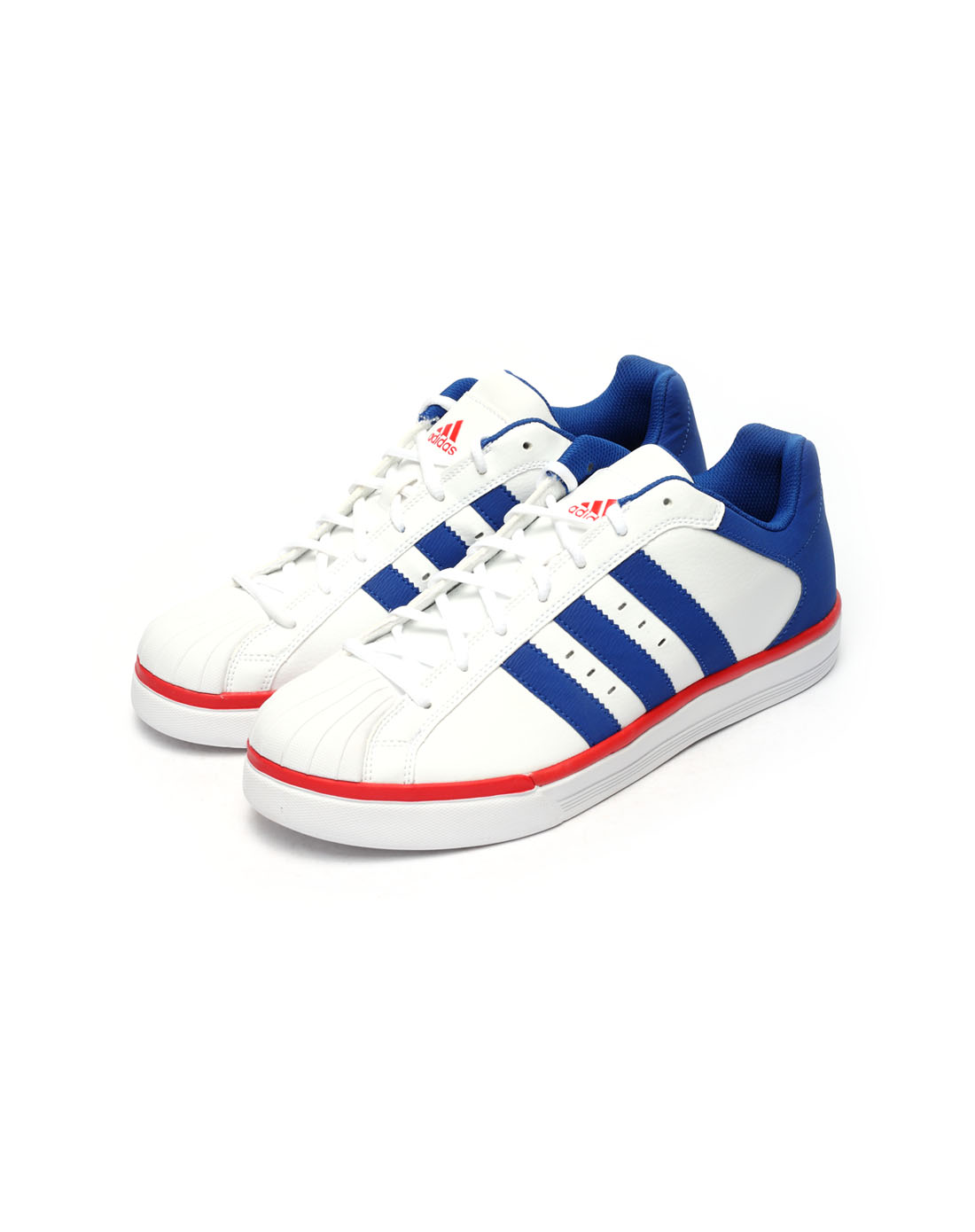 阿迪达斯adidas男鞋专场-男子白色篮球鞋