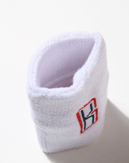 (无定价)安踏 中性白色吸汗透气运动护腕