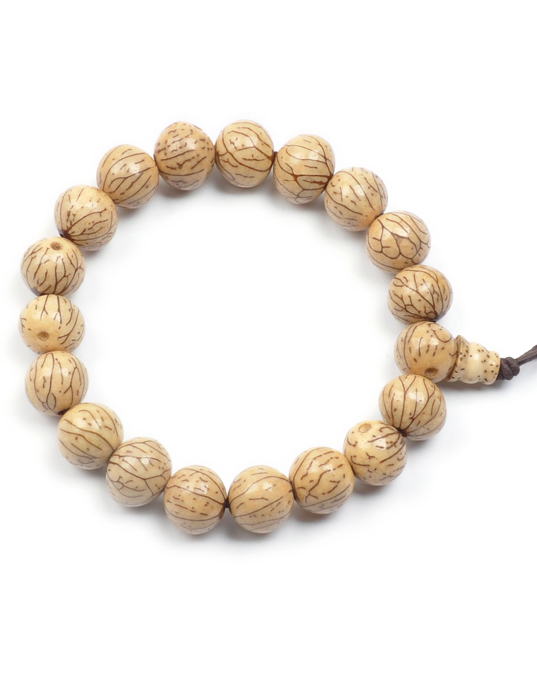 中性银线菩提手串