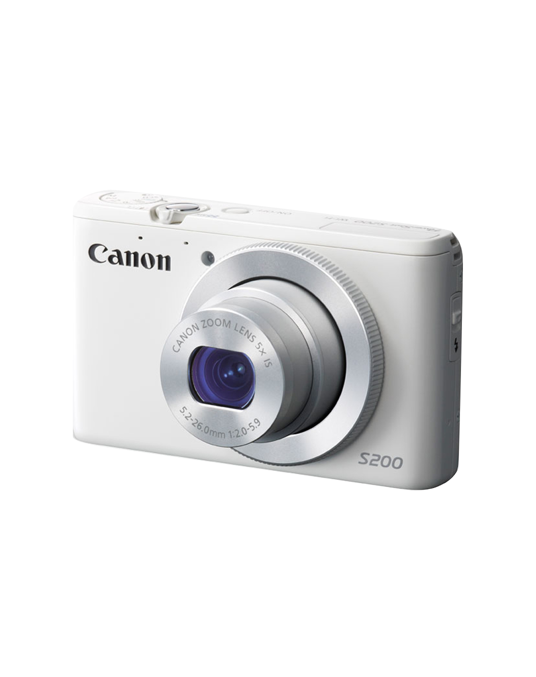 佳能powershot s200数码相机(白)