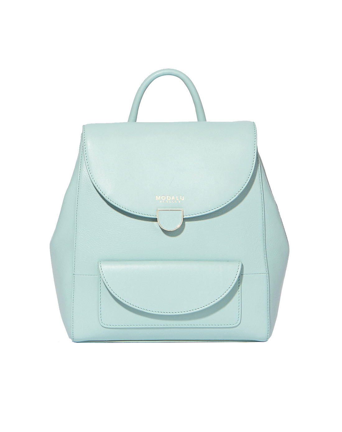 flora海蓝宝石色中号英国风情双肩包