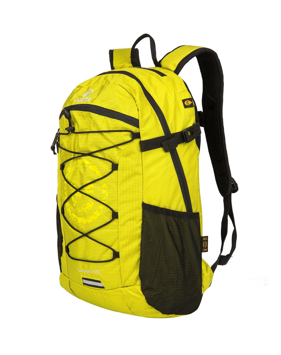 阿珂姆acome 骑行运动徒步旅行透气网格高档防泼水男女双肩登山包