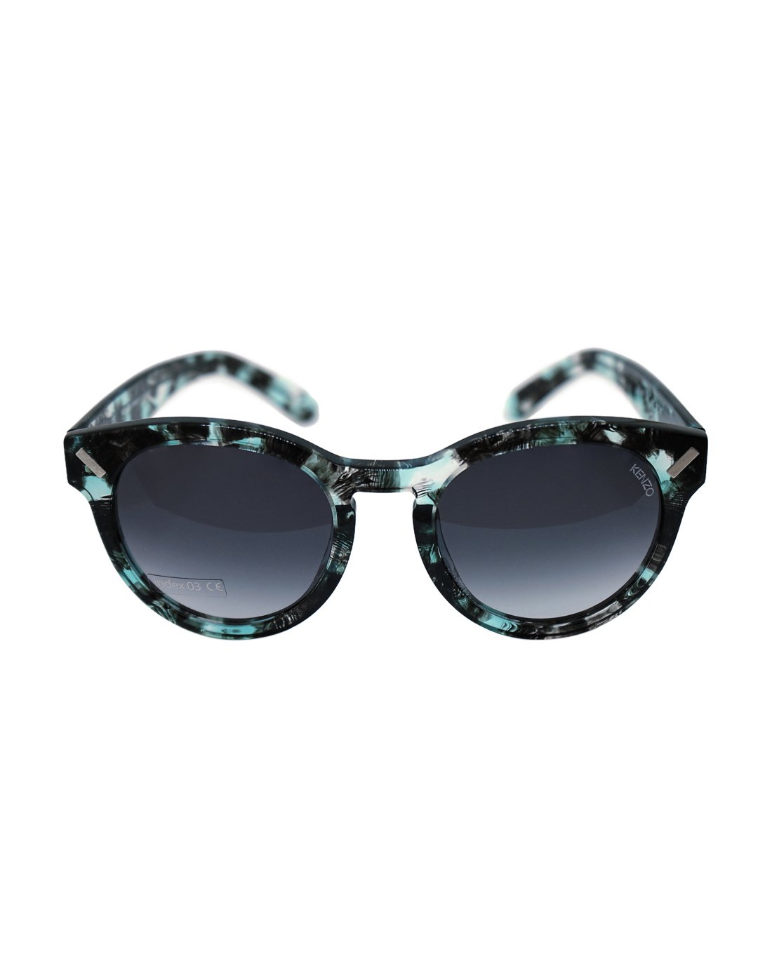 kz3158 kenzo经典丛林绿野圆镜板材太阳眼镜