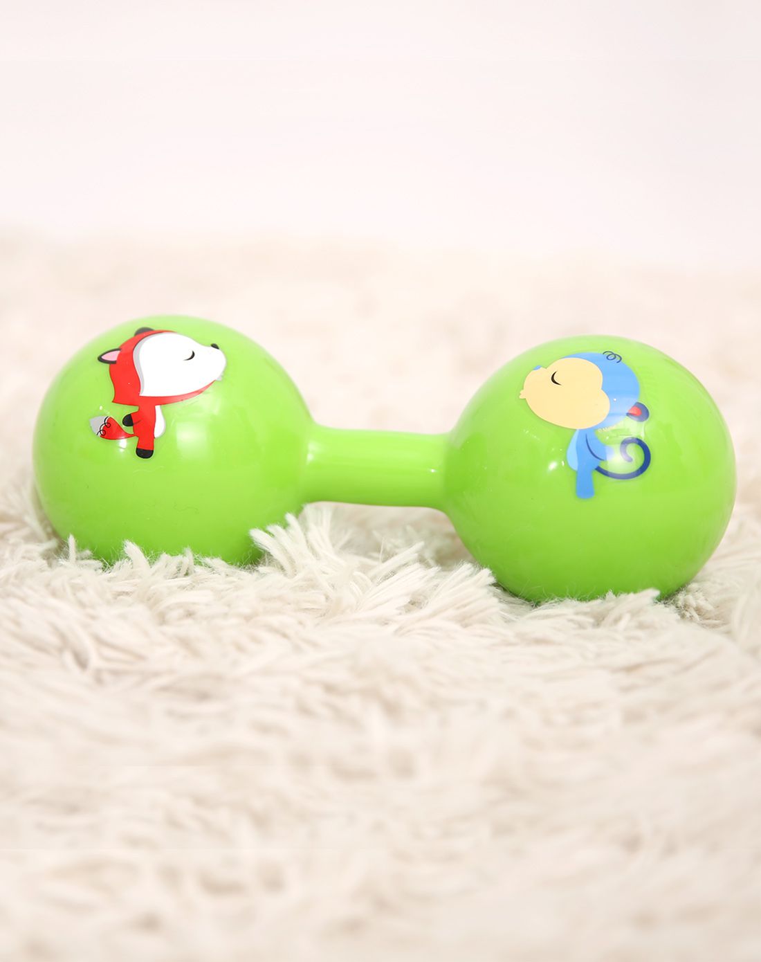 【2件起售】fisher price 费雪哑铃球f0901颜色随机配送