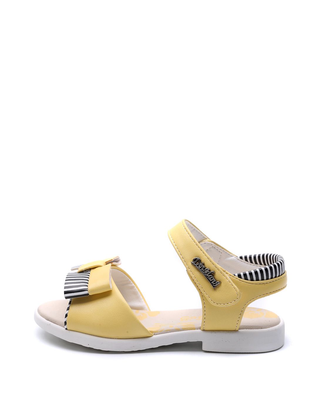 黄色pu/橡胶韩版时尚凉鞋