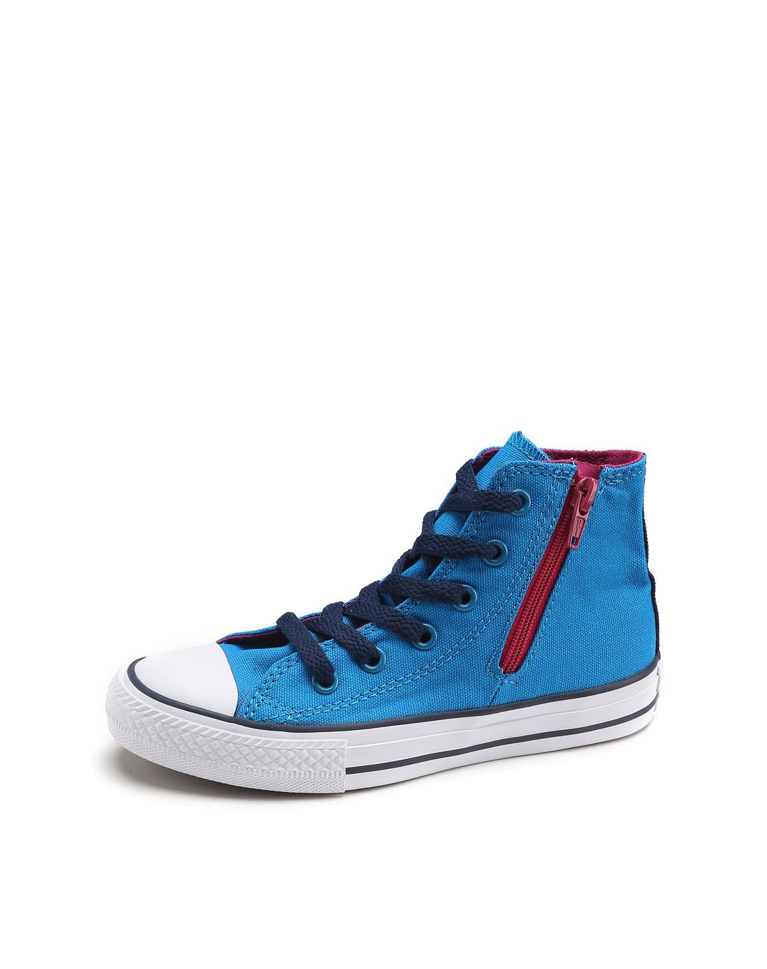 chuck taylor all star 中性童款蓝绿色高帮帆布鞋