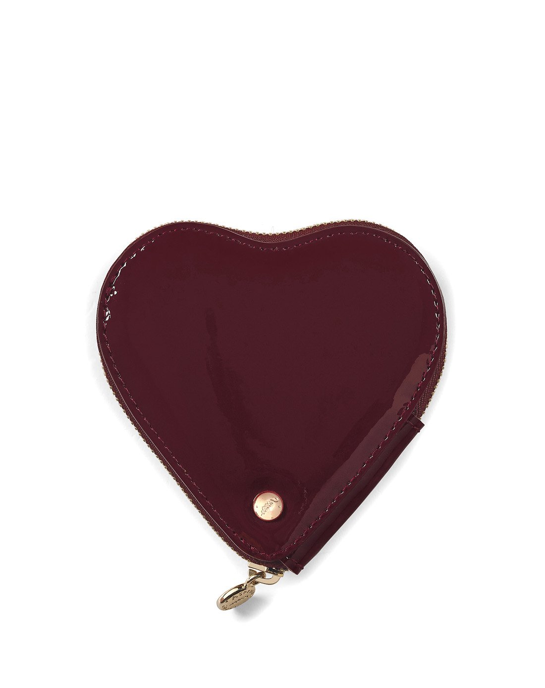 aspinal of london 英国手工精制箱包配件英伦手工精制 漆皮小巧心形