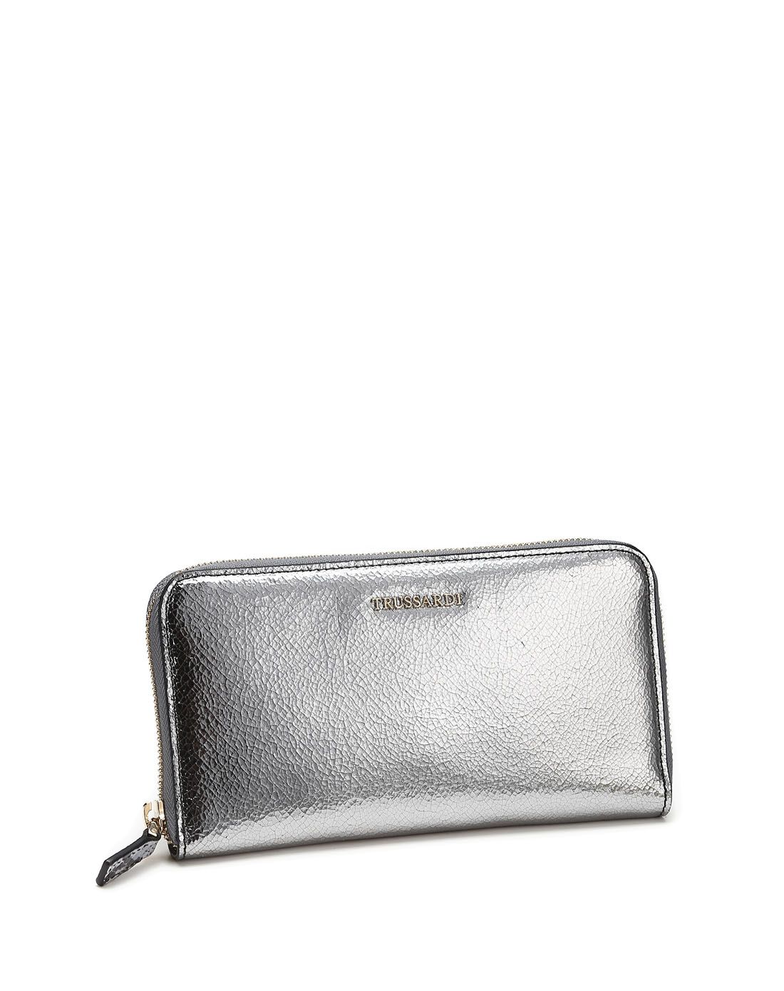 女款深银灰色时尚闪亮票夹